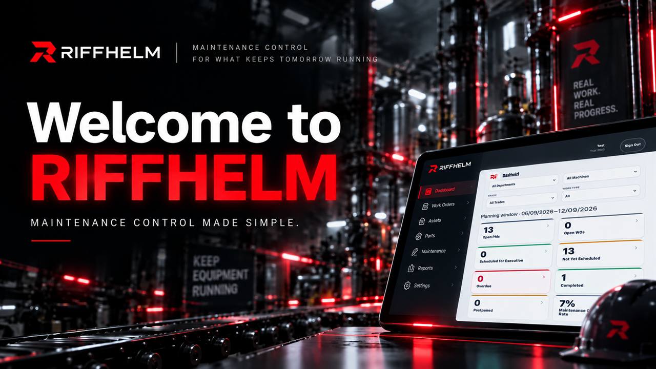 Riffhelm product film poster